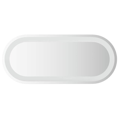 Badkamerspiegel LED ovaal 70x30 cm 2