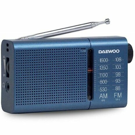 Transistorradio Daewoo DW1036 Blauw 1