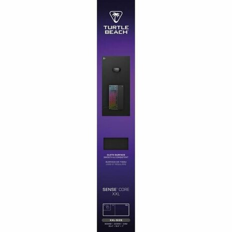 Muismat Turtle Beach Sense Core XXL Zwart 6