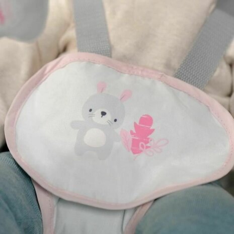 Baby wipstoel Ingenuity Grijs Roze 8