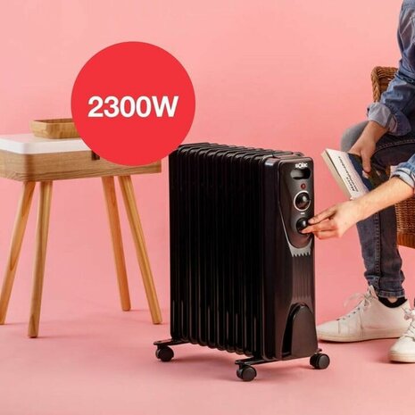 Olieradiator Solac RA810 Zwart 2300 W 3