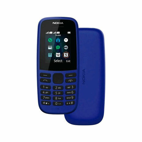 Smartphone Nokia 105 (2019) 1,77" 4 mb ram 4 MB Blauw Single Core 1