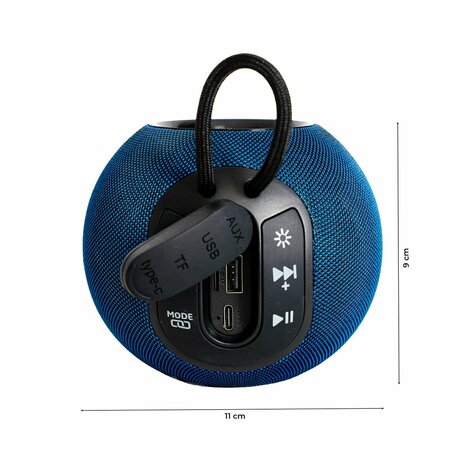 Draagbaar luidsprekersysteem Ibiza BOOMY Bluetooth luidspreker 3