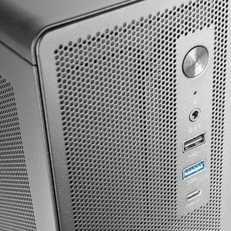 ATX Semi-toren BehuizingTacens 2AEROSLIM500 Zwart 8