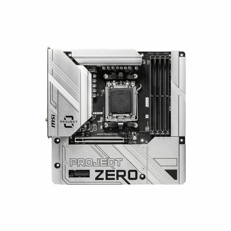 Moederbord MSI B650M PROJECT ZERO AMD B650 1