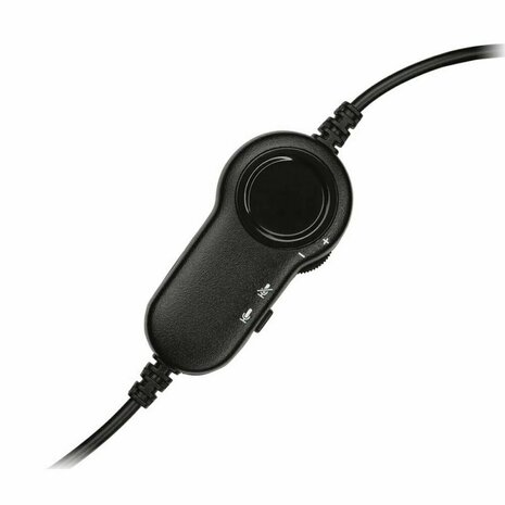 Hoofdtelefoon met microfoon Logitech 981-000589 Zwart 4