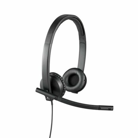 Hoofdtelefoon met Hoofdband Logitech 981-000575 Zwart 5