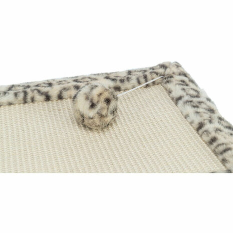 Krabpaal voor Katten Trixie Leo Crème Polyester Sisal EVA 55 x 35 cm Tapijt 4