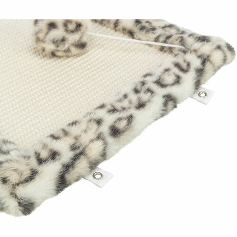 Krabpaal voor Katten Trixie Leo Crème Polyester Sisal EVA 55 x 35 cm Tapijt 6