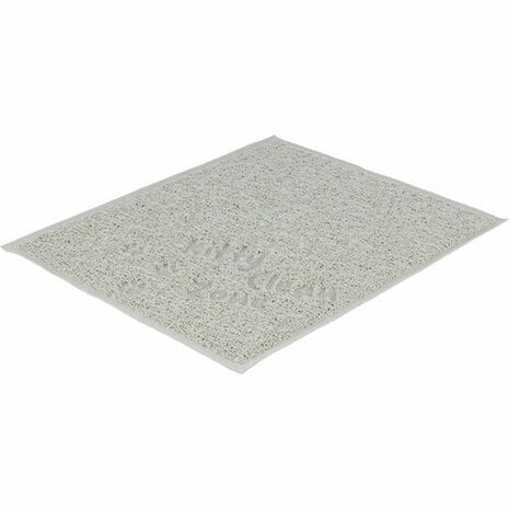 Mat voor kattenbak Trixie Lichtgrijs PVC 37 × 45 cm Zandbak 4