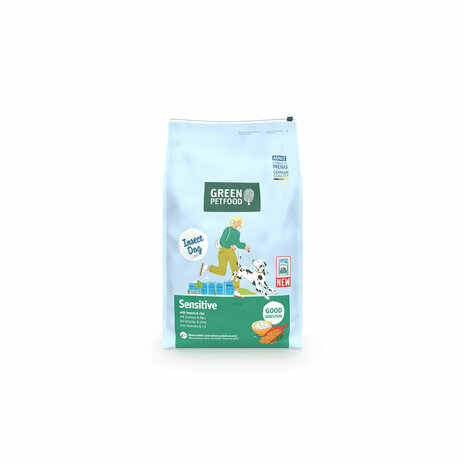 Voer Green Petfood InsectDog Sensitive 10 kg Rijst 1