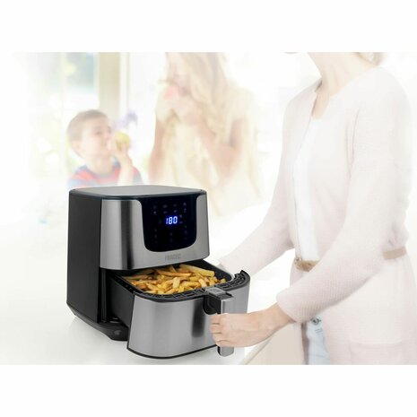 Airfryer Princess 182060 1700 W 5,5 L Zilverkleurig 8