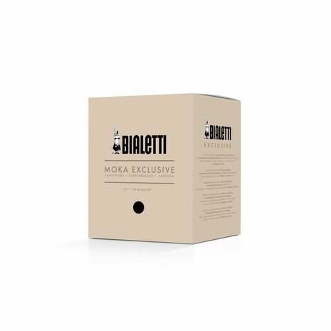 Percolator Bialetti MOKA EXCLUSIVE Zwart Aluminium 3 Koppar 3