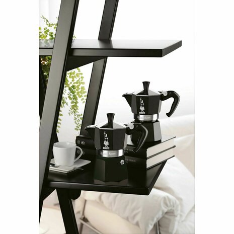 Percolator Bialetti MOKA EXPRESS Zwart Aluminium 200 ml 3