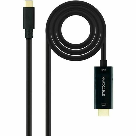 Kabel USB-C naar HDMI NANOCABLE 10.15.5135 5 m Zwart 1