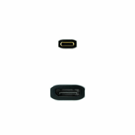 Adapter USB-C naar DisplayPort NANOCABLE 10.16.4104-G Grijs 15 cm 8K Ultra HD 3