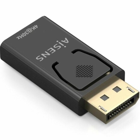 Adapter DisplayPort naar HDMI Aisens A125-0949 Zwart 2