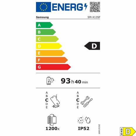 Tablet Samsung GALAXY TAB A11 LTE 8,7" 4 GB RAM 64 GB Grijs 9