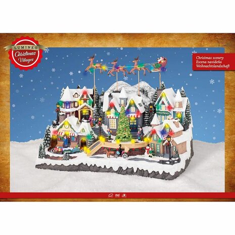 Kerststal set Lumineo 3