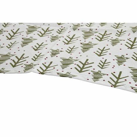 Tafelloper Home ESPRIT Wit Groen Beige 50 x 150 x 0,2 cm 2