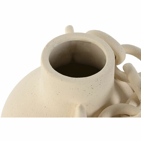 Vaas Home ESPRIT Wit Keramisch Keramiek Modern 22 x 22 x 22 cm 3