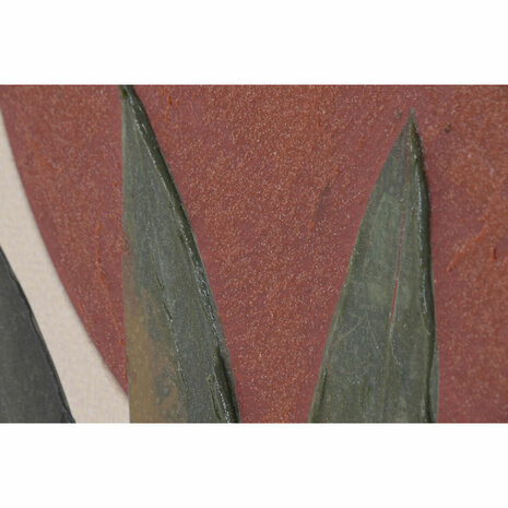 Schilderij Home ESPRIT Groen Oranje Palmen Koloniaal 63 x 4,5 x 93 cm (2 Stuks) 4