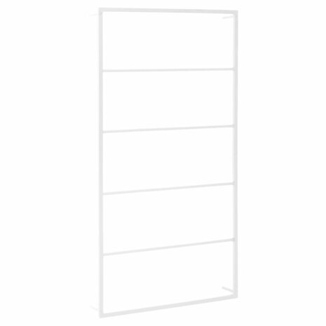 Handdoekenrek wit 60x10x116 cm staal 2