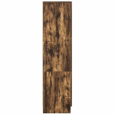 Hoge Kast Gerookt eiken 31.5 x 32 x 124 cm Bewerkt hout 7