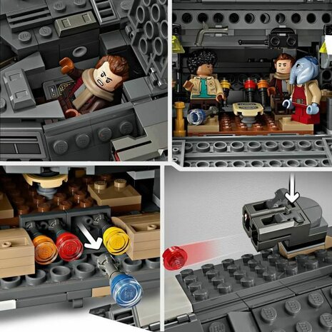 Bouwspel Lego Star Wars 75374 The Onyx Cinder Multicolour 1325 Onderdelen 4