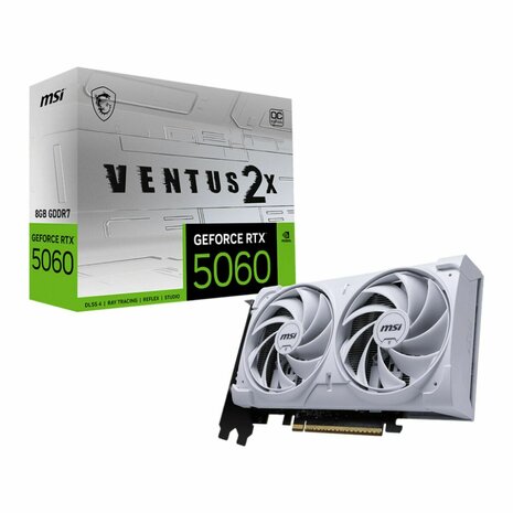 Videokaart MSI 912-V537-003 GEFORCE RTX 5060 8 GB GDDR7 1