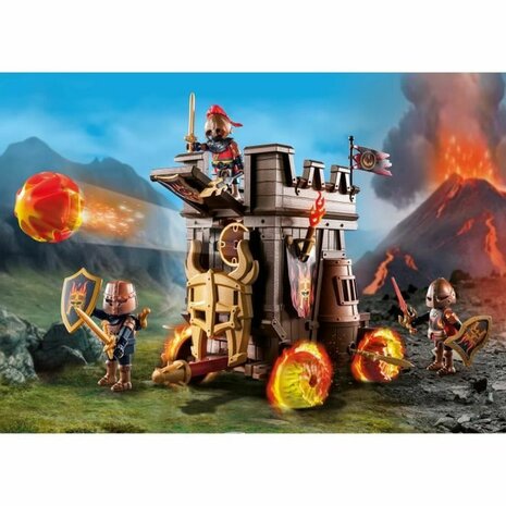 Playset Playmobil 71643 - Burnham Raiders tank 68 Onderdelen 2