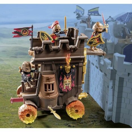 Playset Playmobil 71643 - Burnham Raiders tank 68 Onderdelen 5