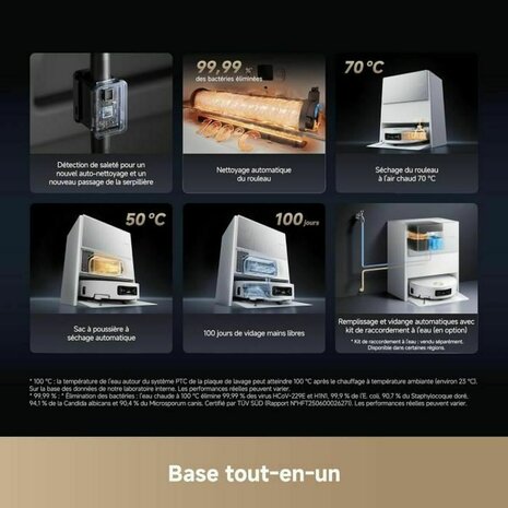 Robotstofzuiger Dreame 010201AA000706 6400 mAh 3