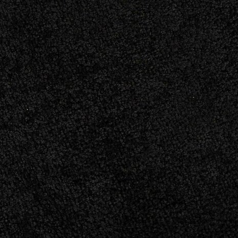 Deurmat Zwart 60 x 80 cm Teddy Stof 6
