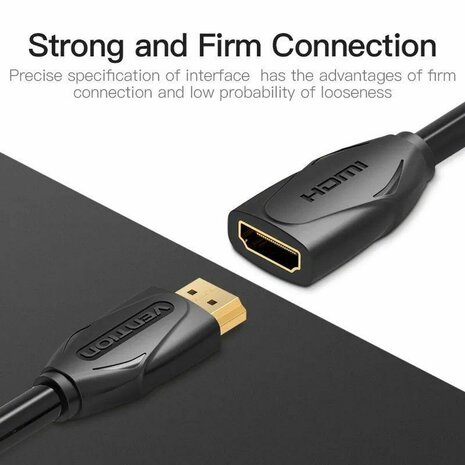 HDMI-Kabel Vention VAA-B06-B300 Zwart 3 m 2