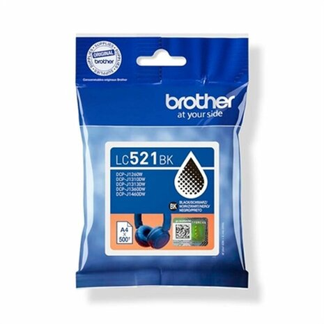 Originele inktcartridge Brother LC521BK Zwart 2