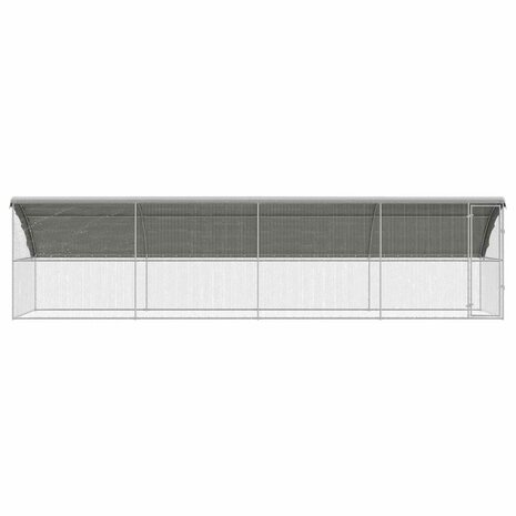 Kippenhok Zilver 800 x 200 x 198.5 cm Gegalvaniseerd staal 4