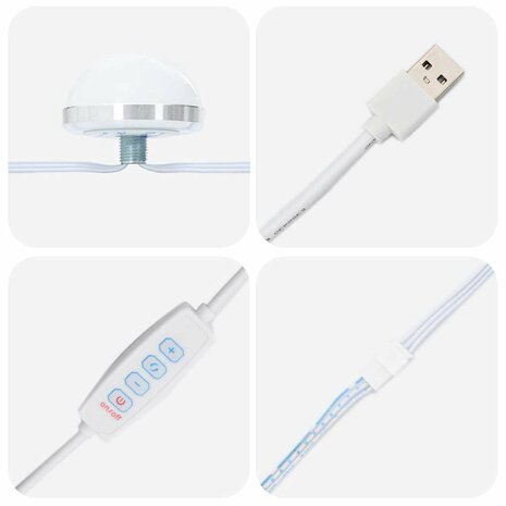 Kaptafel met plank Bruin Eiken 50 x 41 x 135 cm Bewerkt hout 9