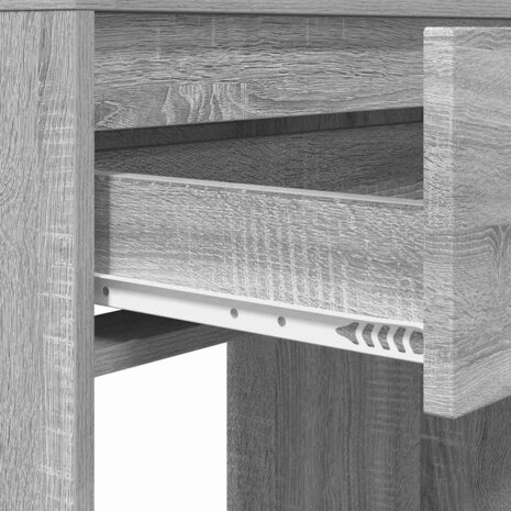 Slaapkamer Kaptafels met lade Grijs Sonoma 80 x 39,6 x 135 cm 9