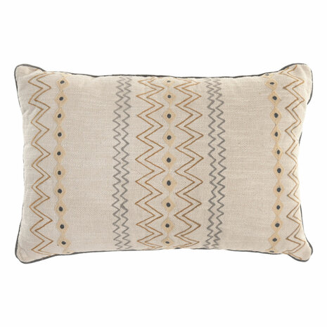 Kussen Home ESPRIT Beige Ikat 60 x 40 x 15 cm 1