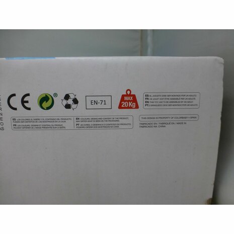 Step Colorbaby Polyurethaan Aluminium Blauw 5