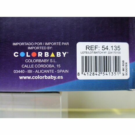 Step Colorbaby Polyurethaan Aluminium Wit 3