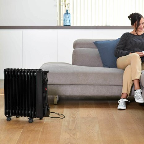 Olieradiator (11 kamers) Black & Decker BXRA2000E Zwart 2000 W 5