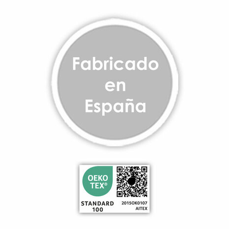 Verstelbaar onderlaken Happy Home Mix Colors Munt Bed van 120 8