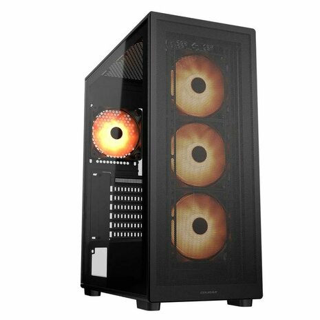 ATX Semi-toren BehuizingCougar Caja Miditorre MX220 Rgb Zwart 2