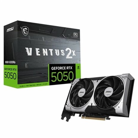 Videokaart MSI VENTUS 2X OC 8 GB GDDR6 2
