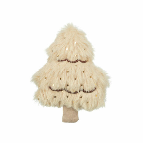 Knuffel voor honden Trixie Beige Polyester Kerstmis Spar 9,5 cm 1