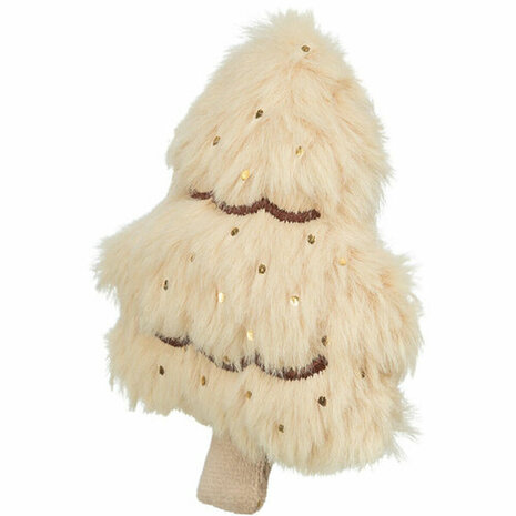Knuffel voor honden Trixie Beige Polyester Kerstmis Spar 9,5 cm 4