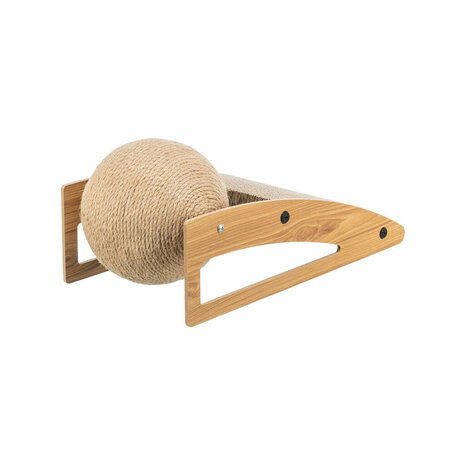 Krabpaal voor Katten Trixie Jute Hout Karton 40 × 17 × 20 cm 3
