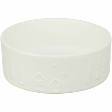 Dierenvoederbak Trixie Wit Keramisch 1,4 L Kerstmis 4